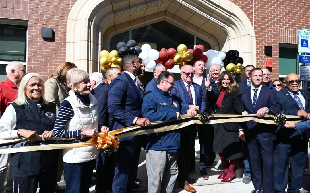 Hudson County Executive Craig Guy Opens Vocational School at Bayonne High School with Local Officials